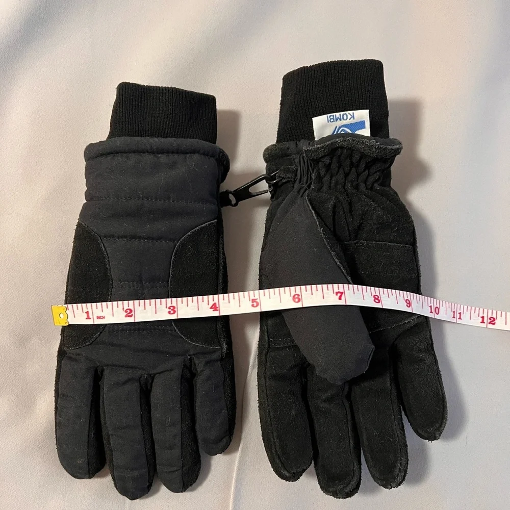 Kombi Ladies Black Winter‎ Ski Gloves Size S